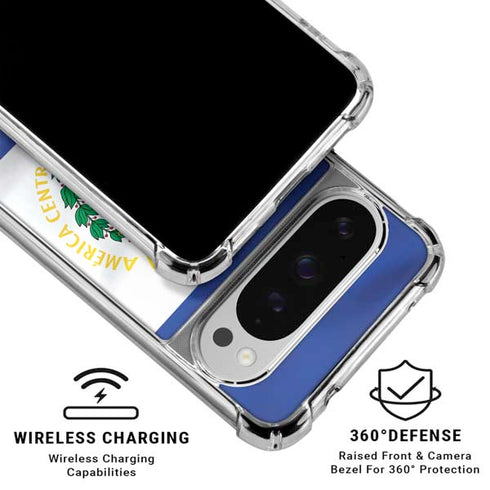 El Salvador Flag Google Pixel 10 Pro Clear Case